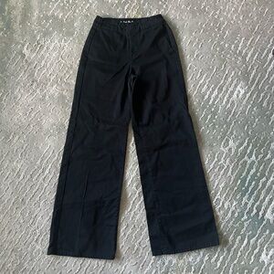 Dickies Black Worker Wide Leg Skater Pants